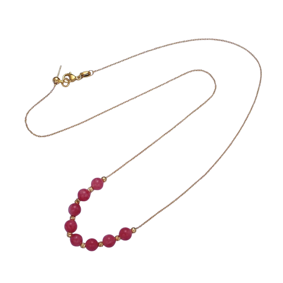 Gemstone Beads Chain Necklace NC-21WA1245 NC-21WA1256