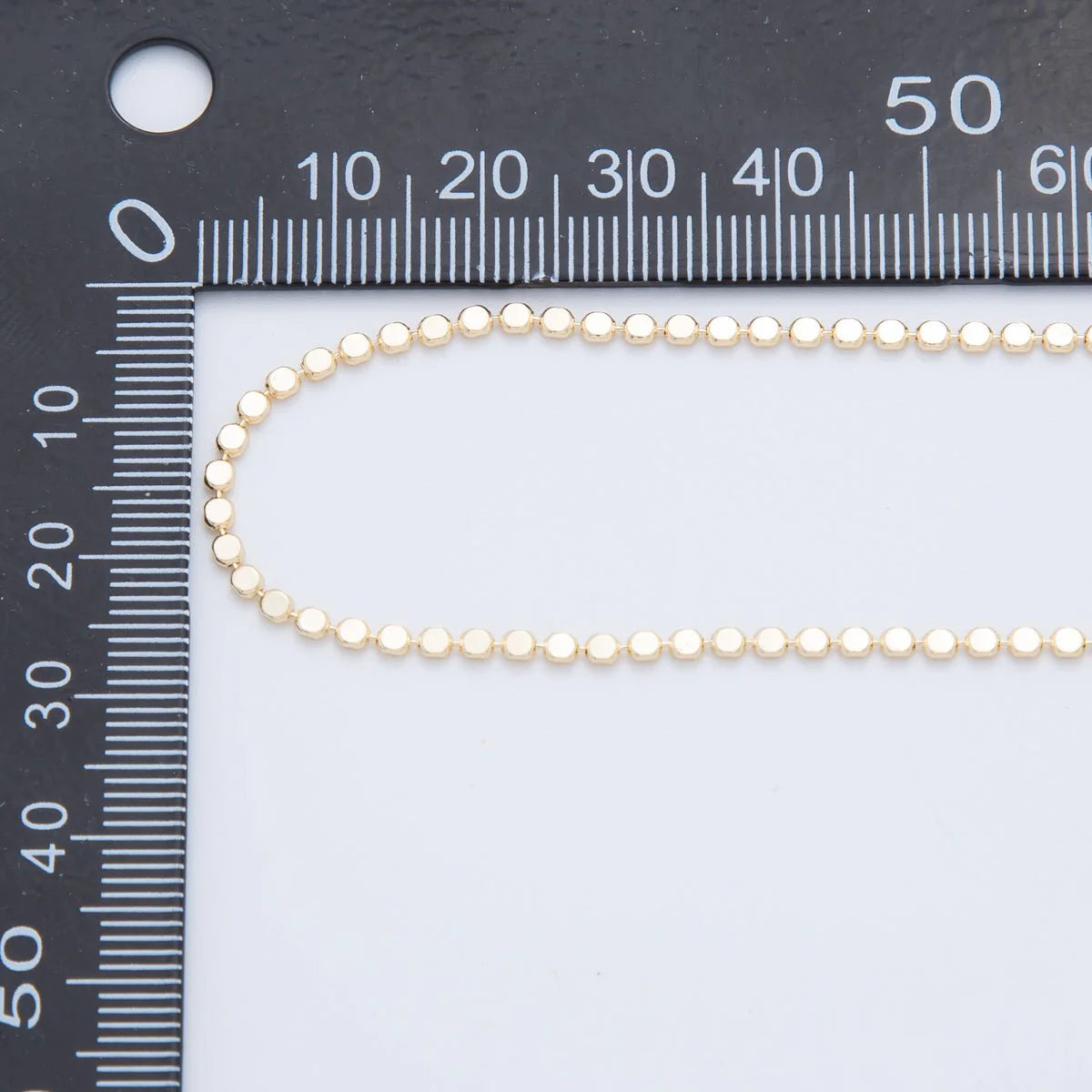 Minimalist Bead Bar Chain NC-21WA3264