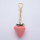 Strawberry bag charm Red, Pink, White BC-21WB187 BC-21WB189