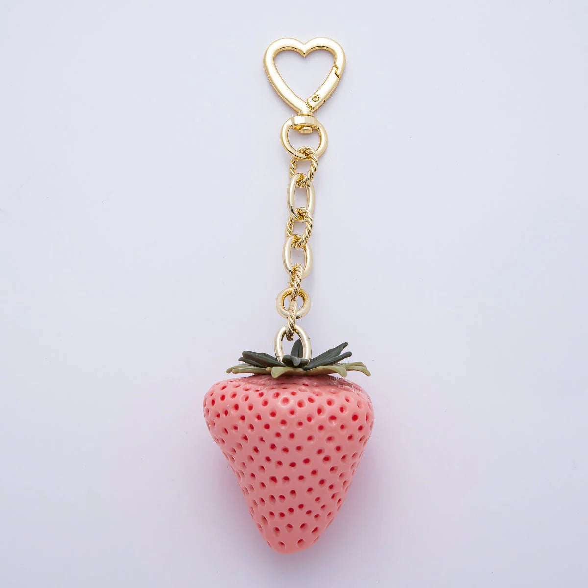 Strawberry bag charm Red, Pink, White BC-21WB187 BC-21WB189