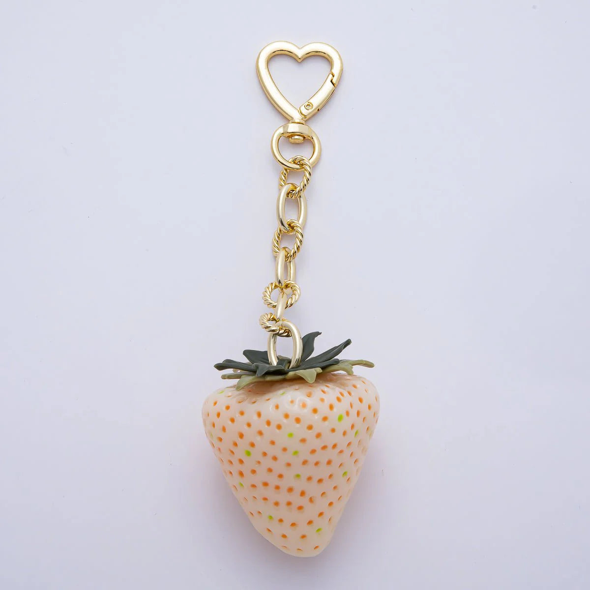 Strawberry bag charm Red, Pink, White BC-21WB187 BC-21WB189