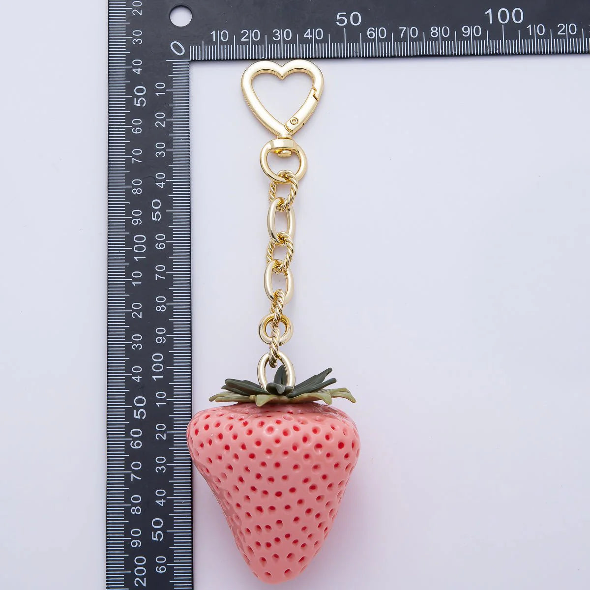 Strawberry bag charm Red, Pink, White BC-21WB187 BC-21WB189