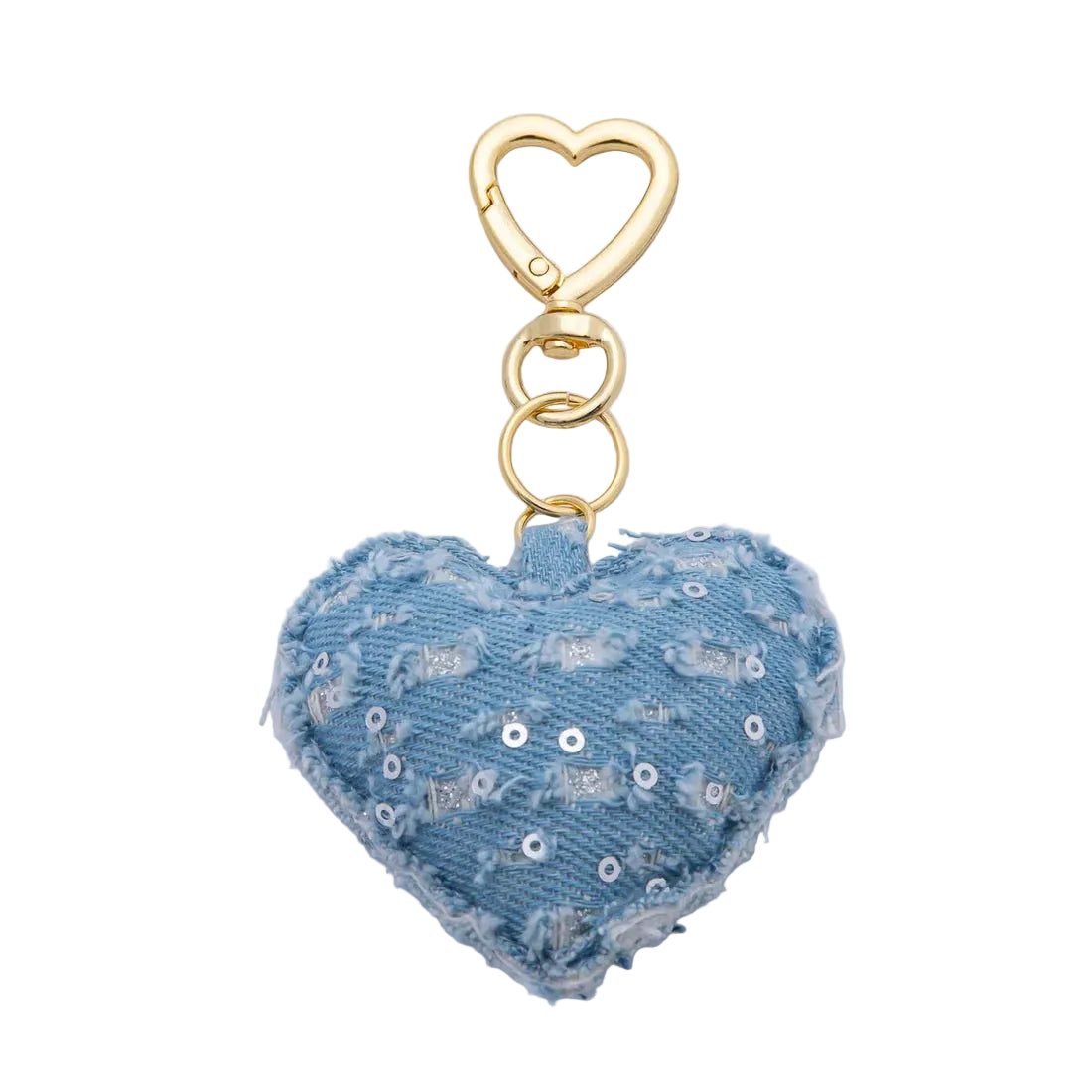 Blue Denim Puffy Heart ✦ BC-21WB145 - BC-21WB146 BC-21WB147