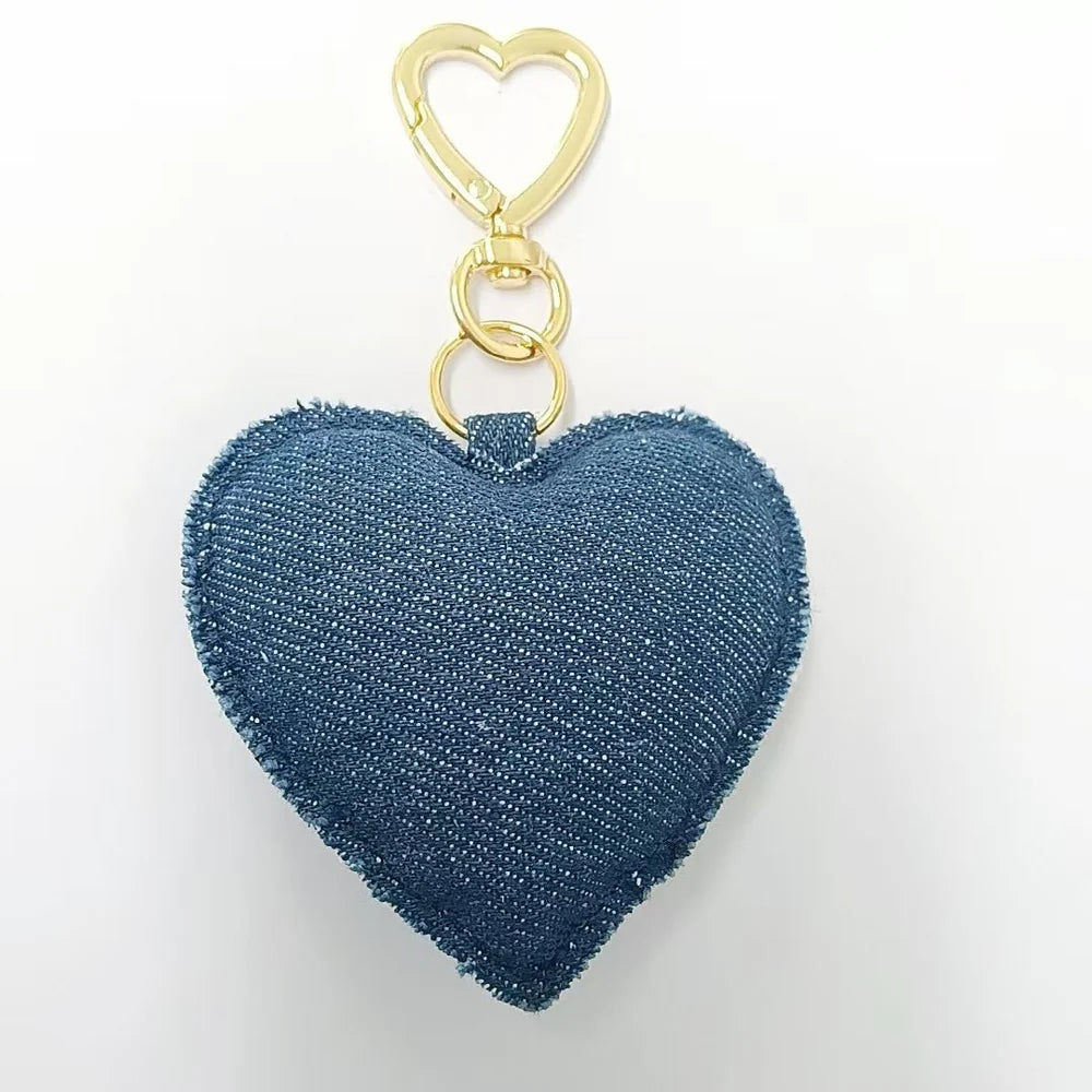 Blue Denim Puffy Heart ✦ BC-21WB145 - BC-21WB146 BC-21WB147