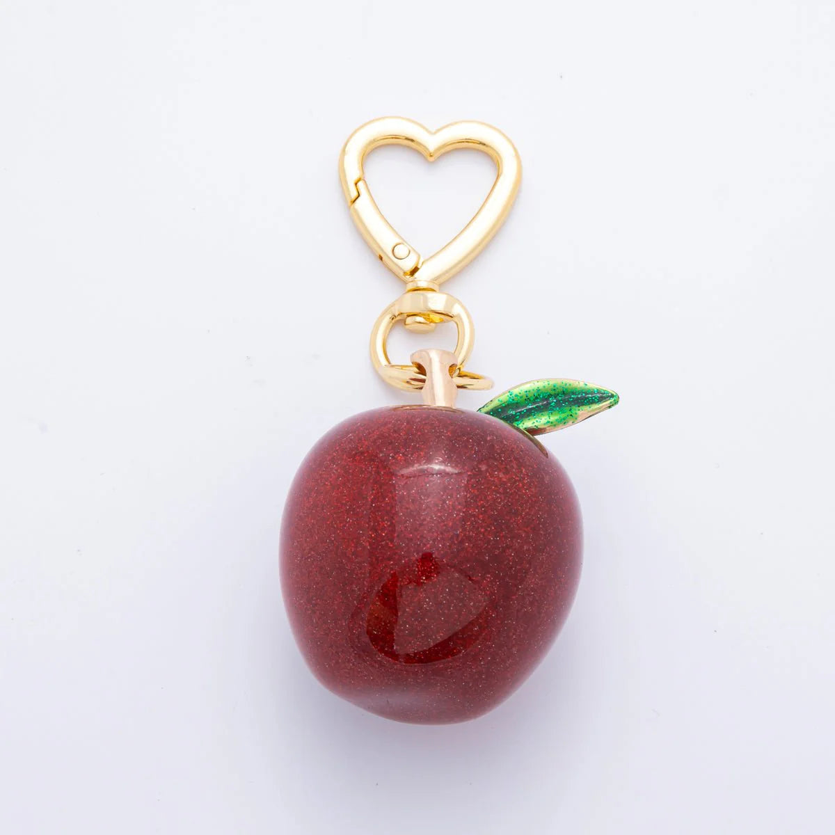 Red Apple Fruit Resin Bag Charm BC-21WB010