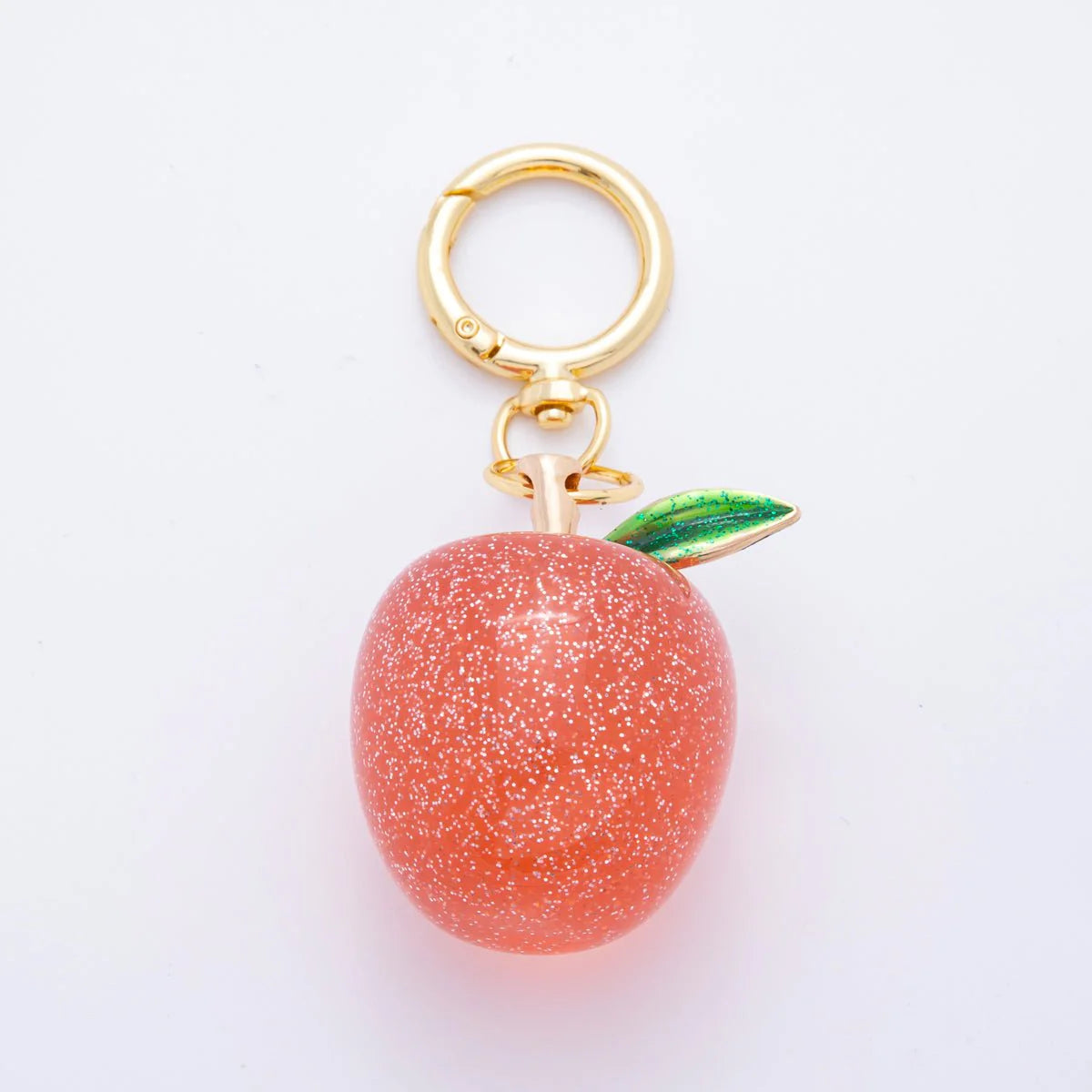 Red Apple Fruit Resin Bag Charm BC-21WB010