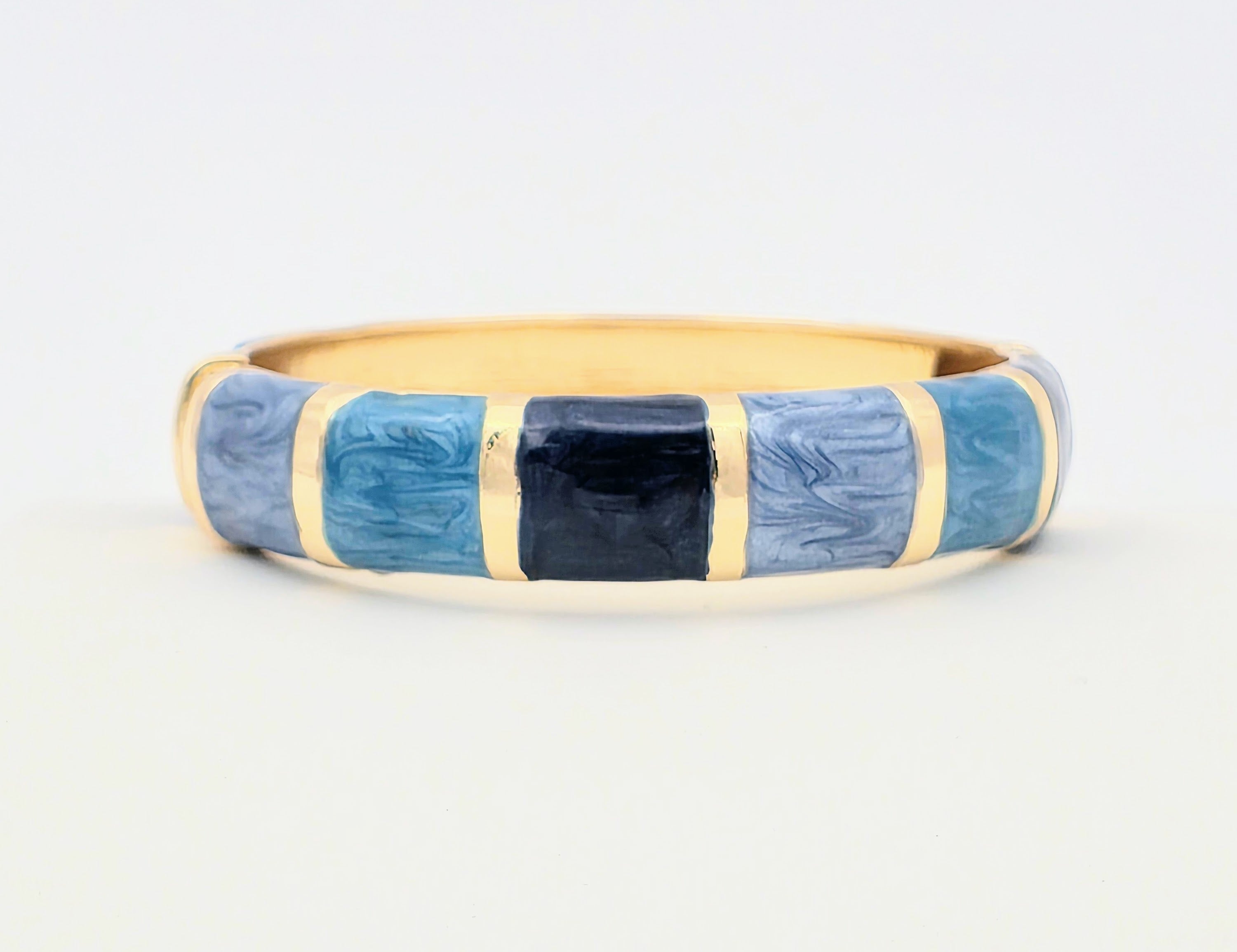 Enamel Blue Bangel BRACELET-21WA03357