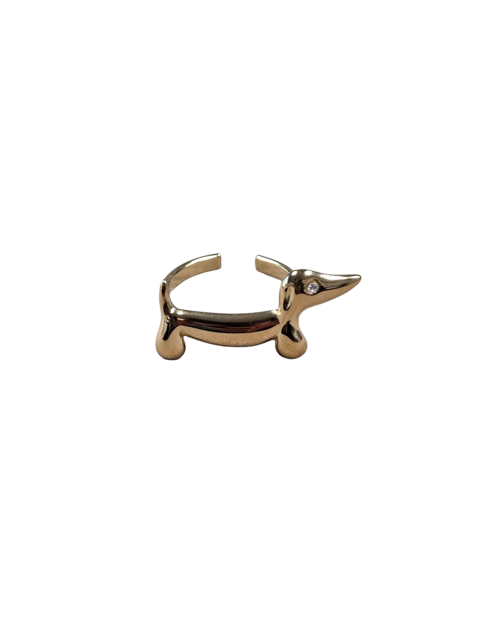 Cute Dachshund Dog Ring RI-0335