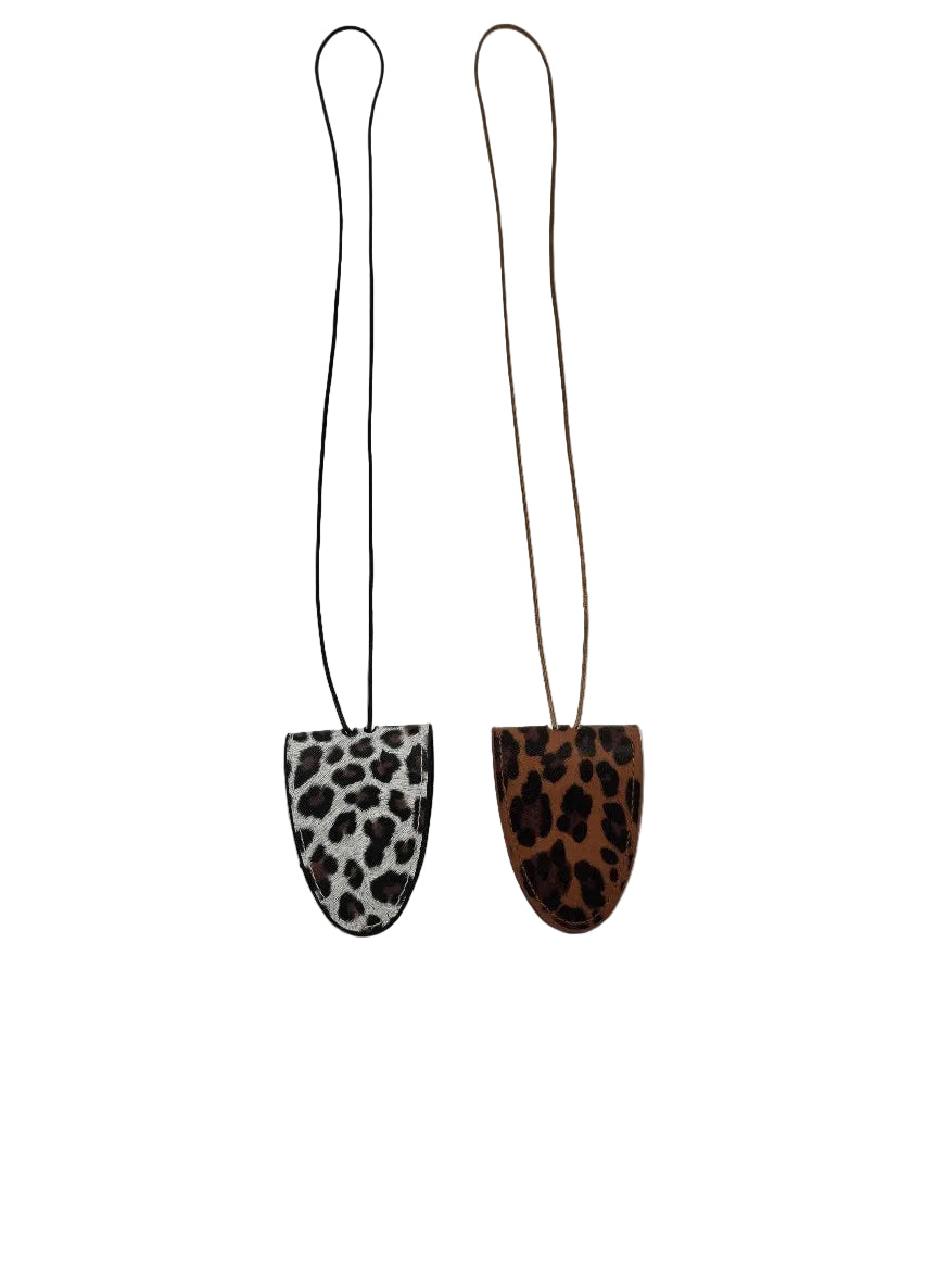 Leopard Print Glasses Necklace Carrier AC-0023 AC-0024