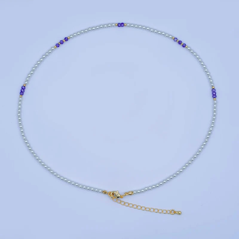 Purple Shell Pearl Gemstone Bead CN-0090