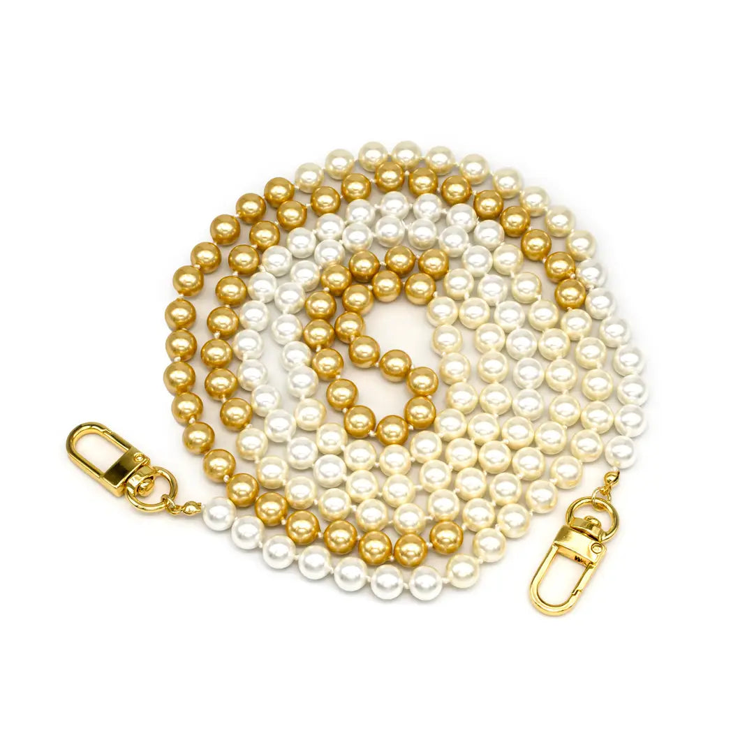Gold White Phone Shoulder Chain PH-SJ0347