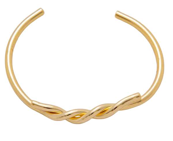 Twisted Knot Band Cuff Bracelet ✦ BR-21WA3291