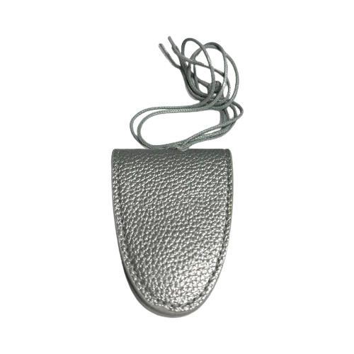SILVER GLASSES LEATHER PU NECKLACE CARRIER AC-0001