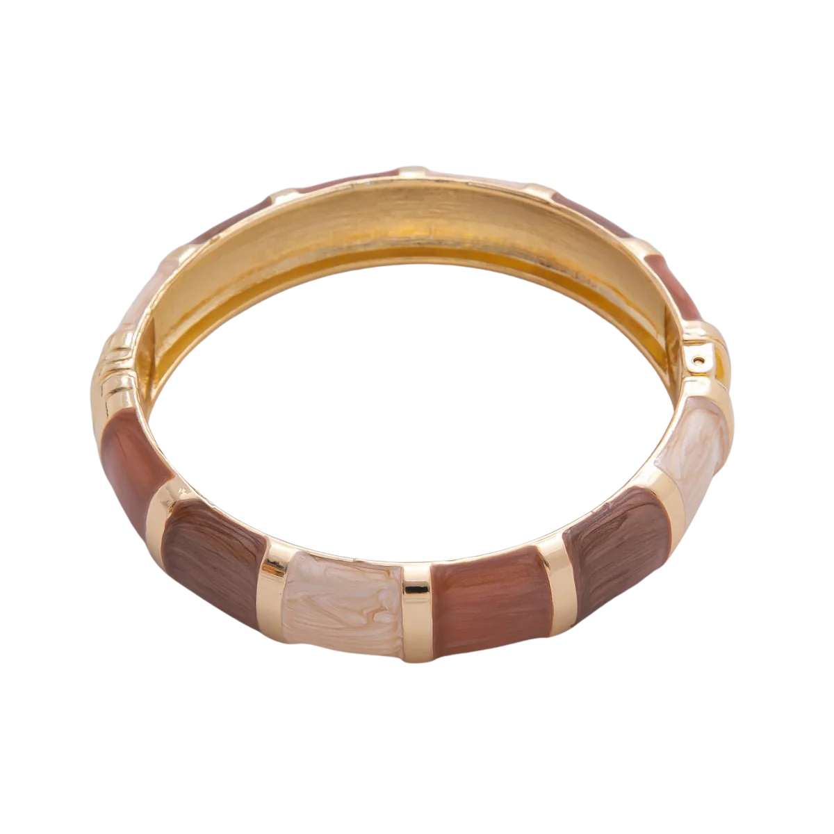 Enamel Brown Bangel BA-21WA3359