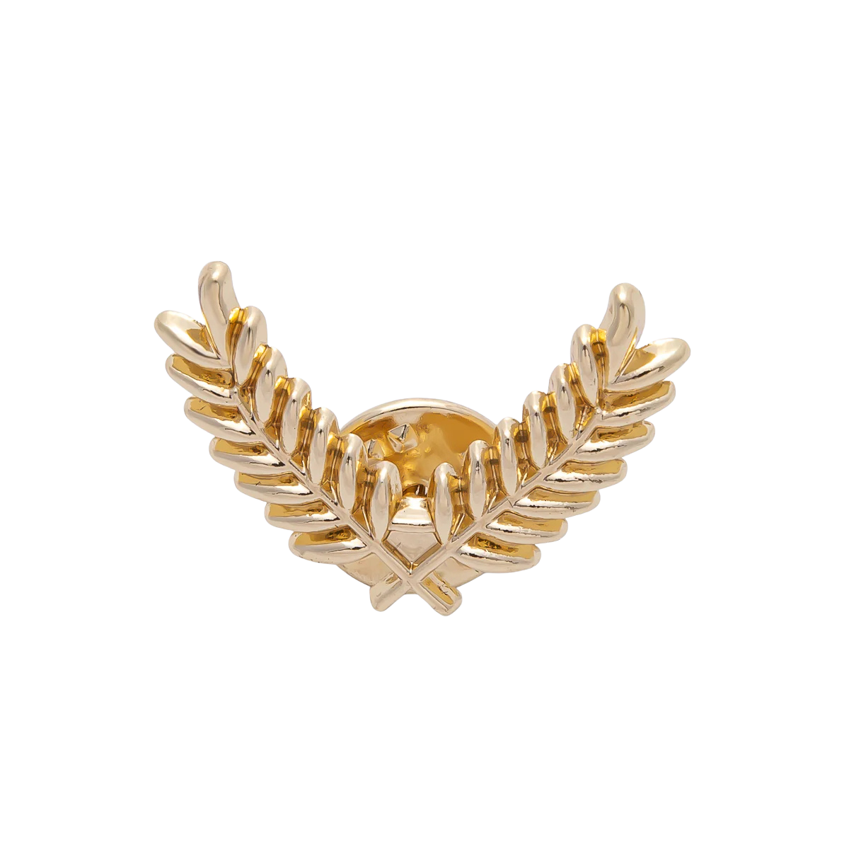 Minimalist Grain Olive Leaf Nature Pin Brooch BH-21BH059