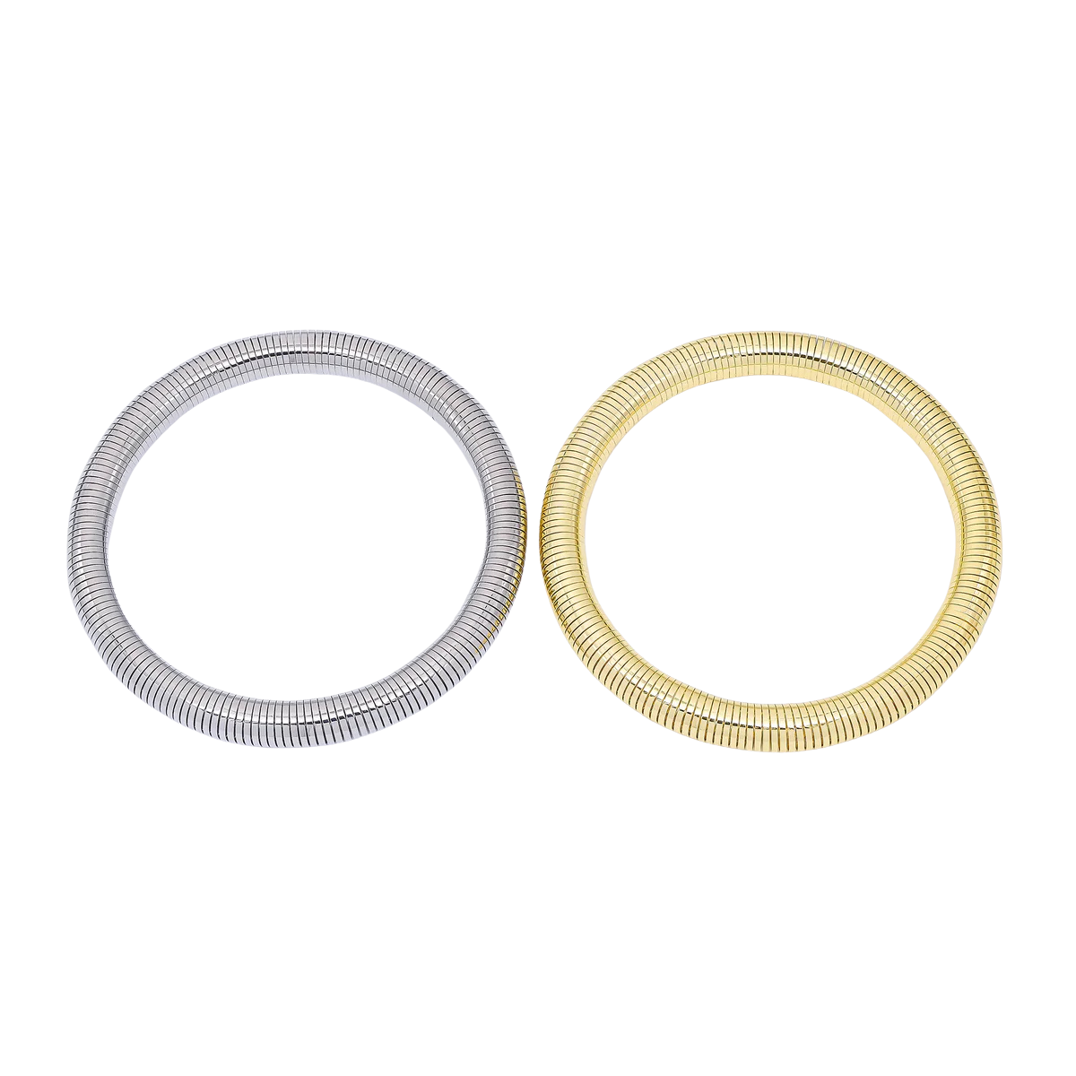 Ribbed Flexi Coil Bangle