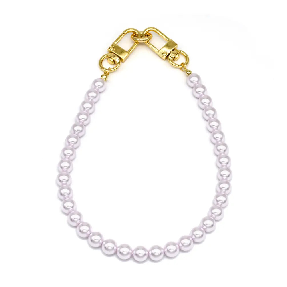 Lavender Pearl Purse Chain / Phone Strap PH-SJ0027