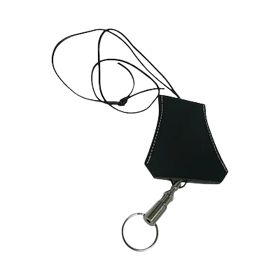 WINE BELL KEY CHAIN LEATHER PU NECKLACE CARRIER AC-0020