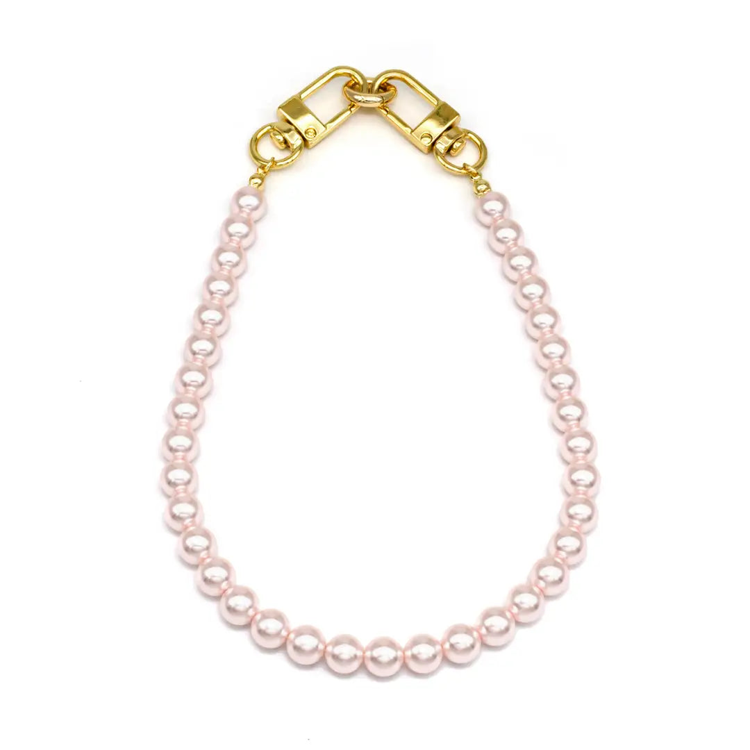 Pink Pearl Chain Drop Bag Chain/Phone Strap PH-SJ0031