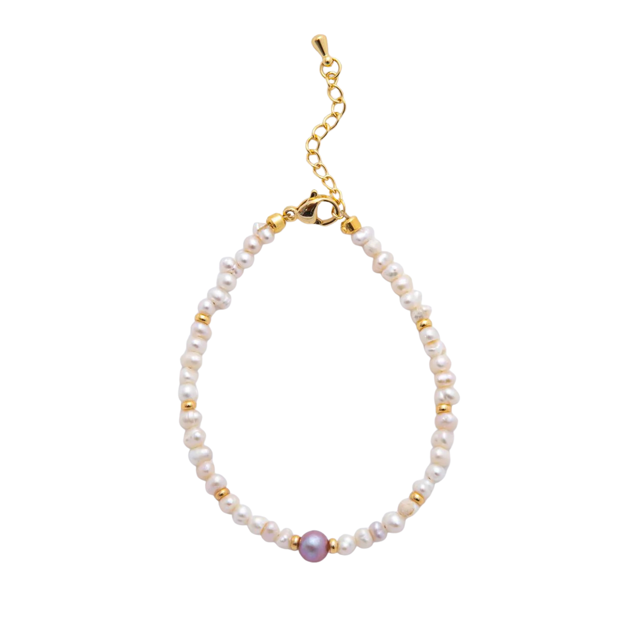 Freshwater Pearls Gemstone Handmade Bracelet ✦ BR-21WA3379