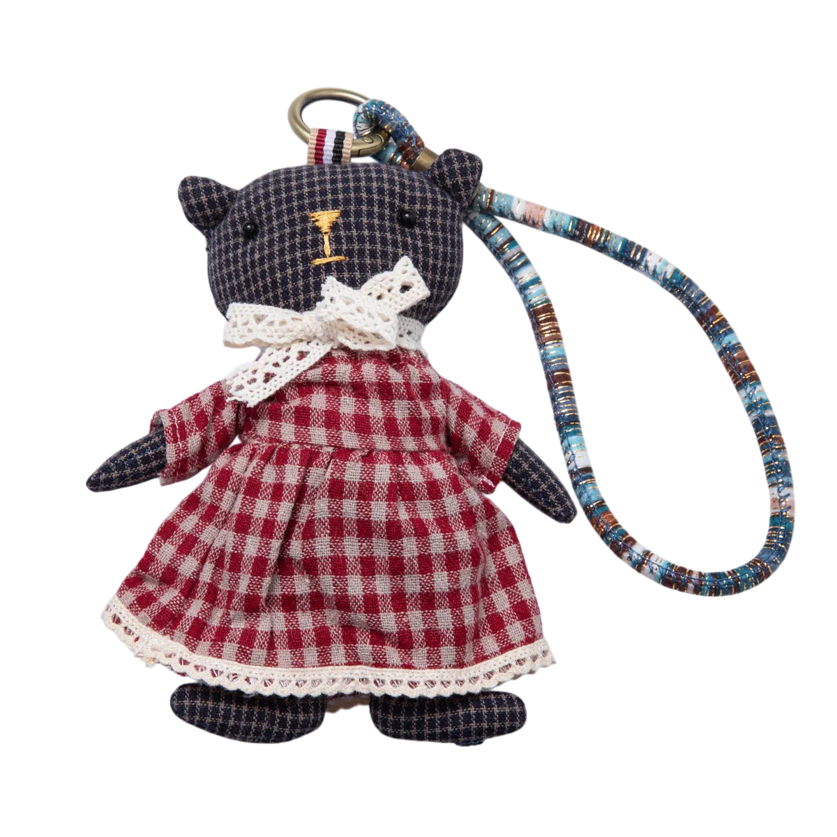 Plaid Gingham Scarf Rag Dolls BC-21WB055 - BC-21WB062