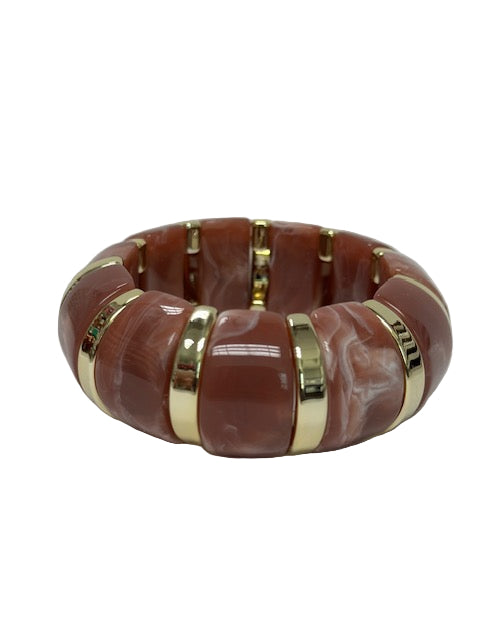 Stretch resin colored bangle ✦ BR-2010 TO BR-2018