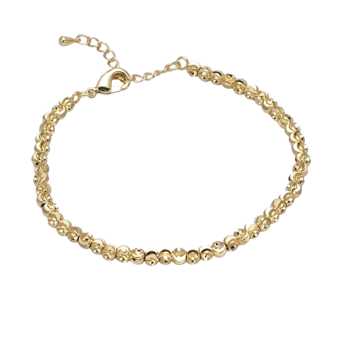 Moon Cut Ball Beaded Bracelet BR-21WA1578