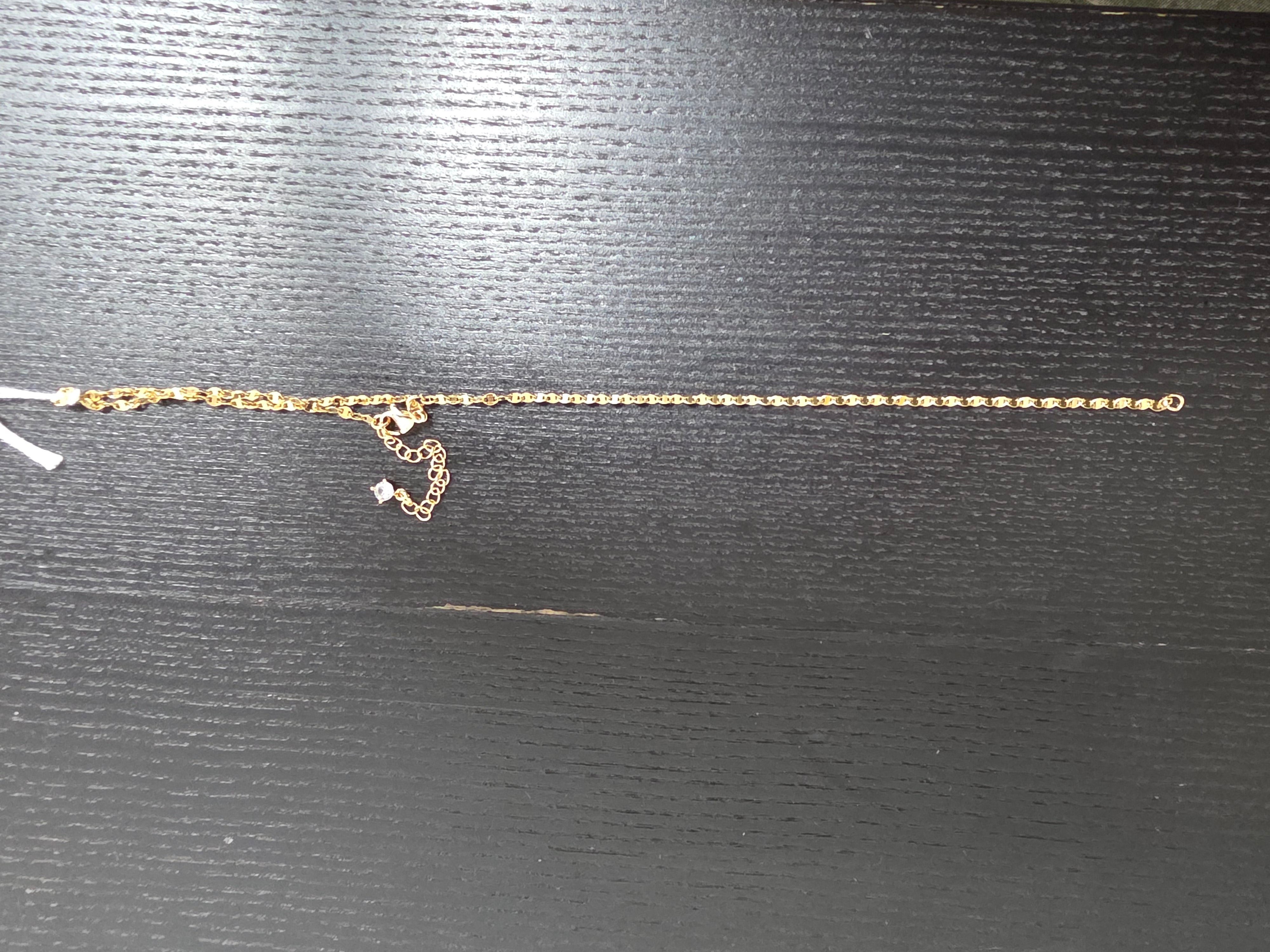 Fine Anchor Hand Chain Gold Finger Bracelet Dainty Minimalist Chain Ring CDESIGN-00425