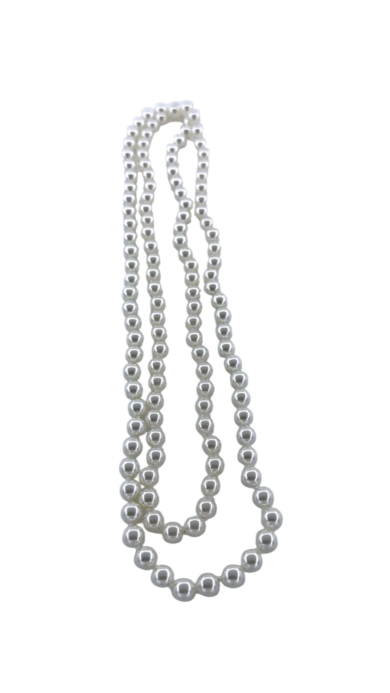 White shell pearl necklace CN-0313 and CN-0309