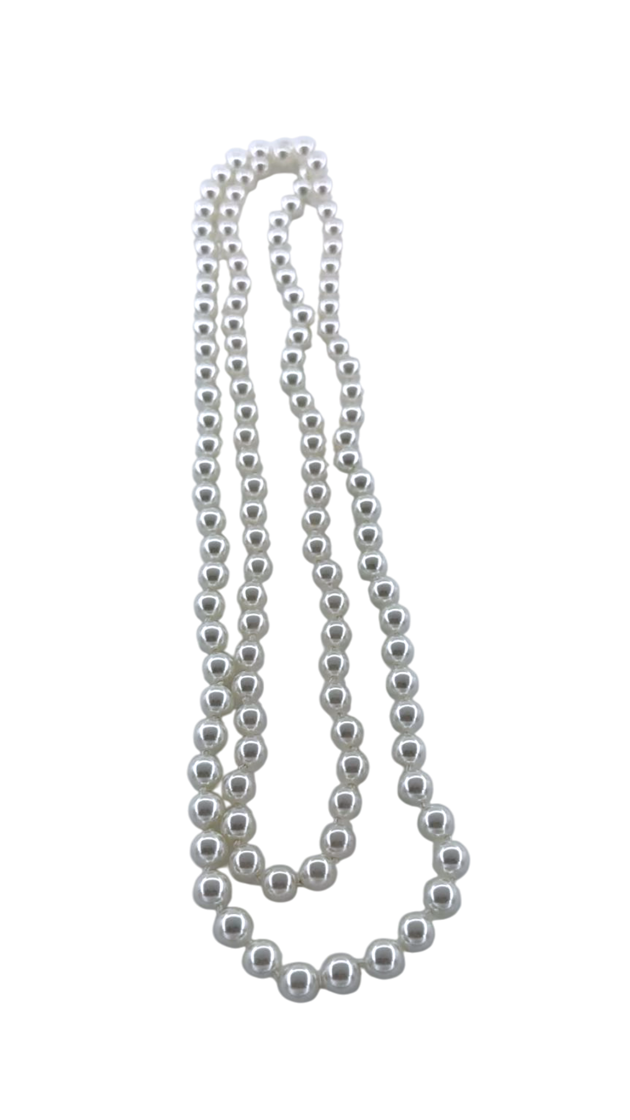 White shell pearl necklace CN-0313 and CN-0309