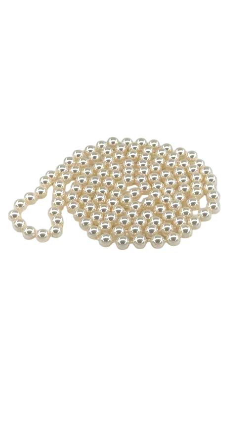 Red and Beige pearl necklaces CN-0321 and CN-0319