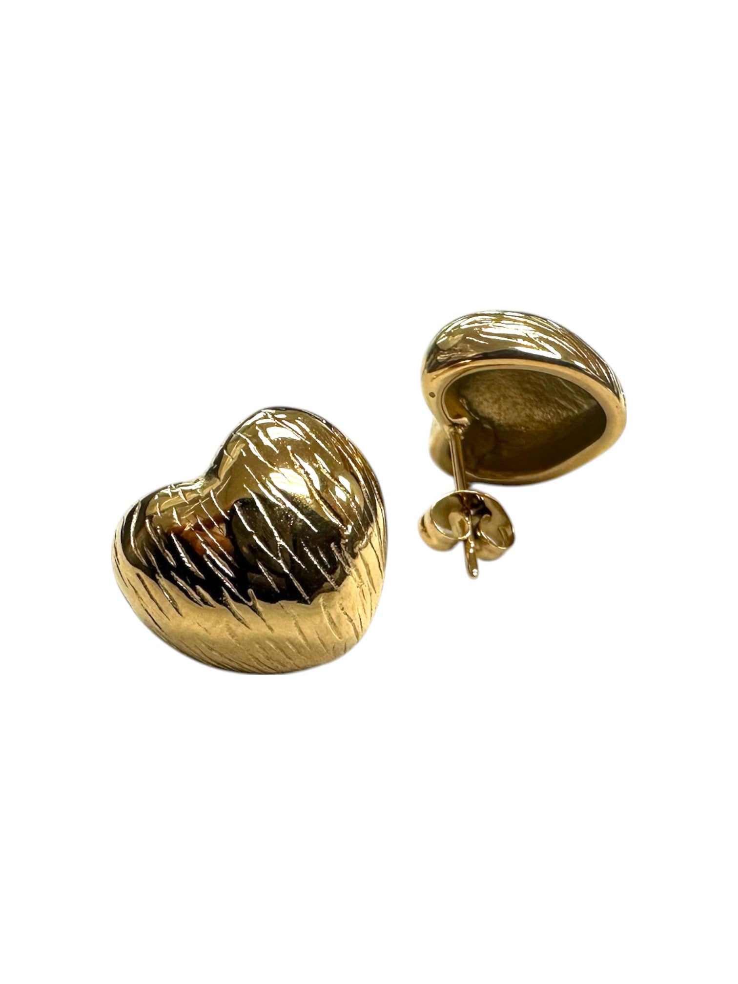 Heart Stainless Steel Stud Earring EA-0372 EA-0373