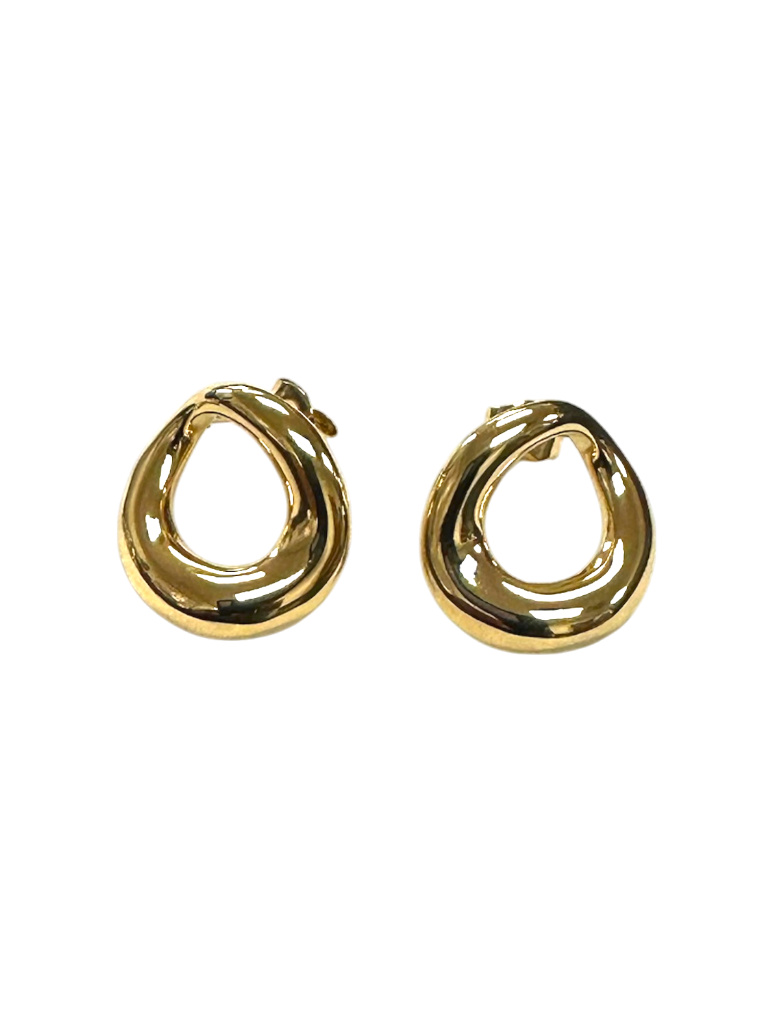 Abstract Circle Earring EA-0374 EA-0375