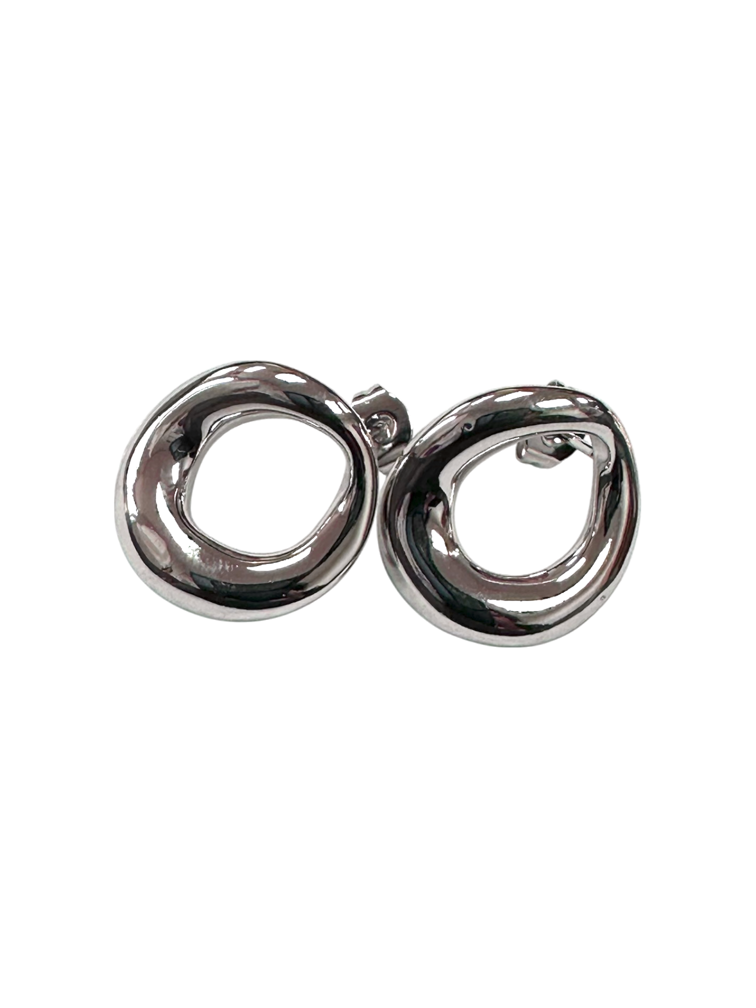 Abstract Circle Earring EA-0374 EA-0375