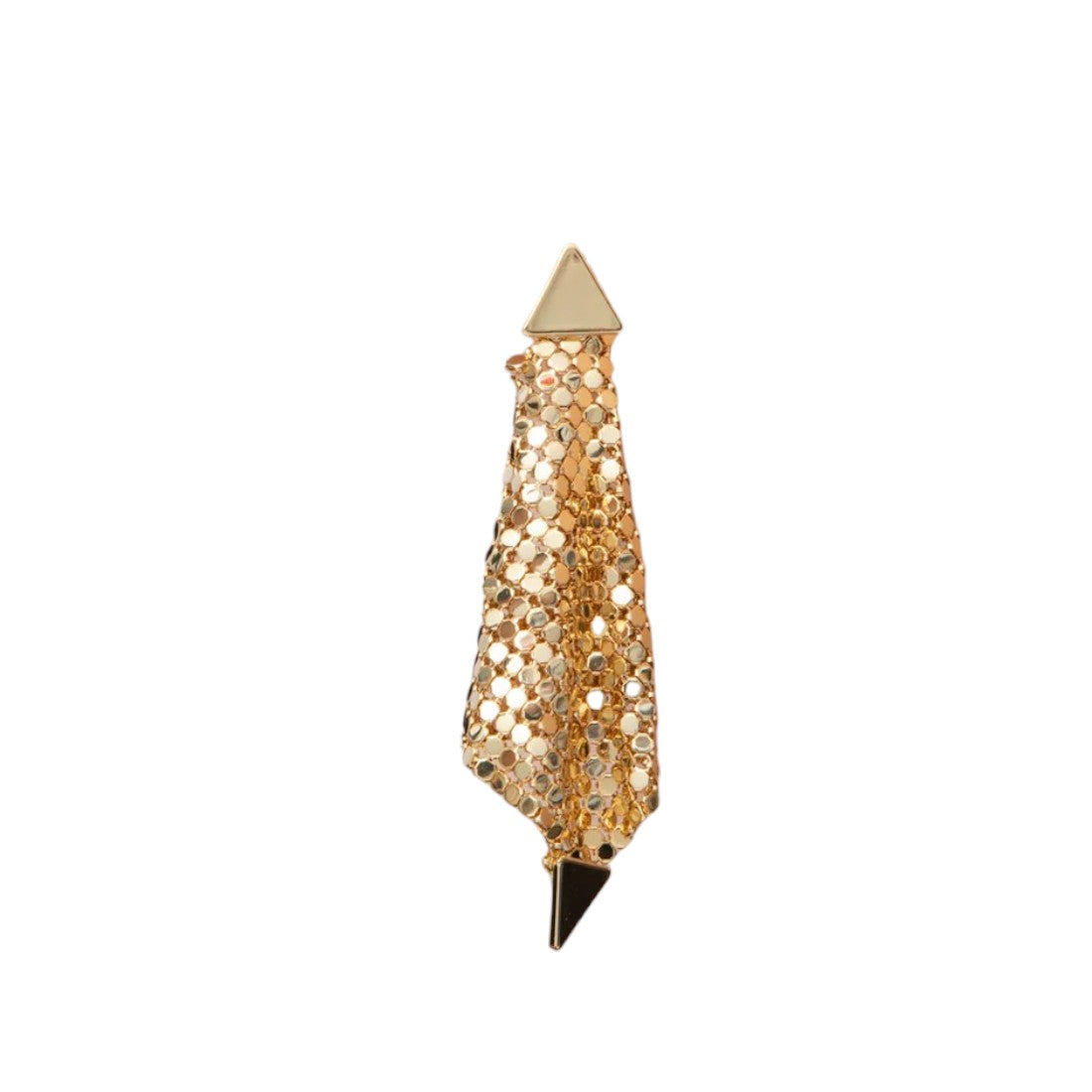 Rhombus Foil Triangle Drop Stud Earrings EA-21EA00084