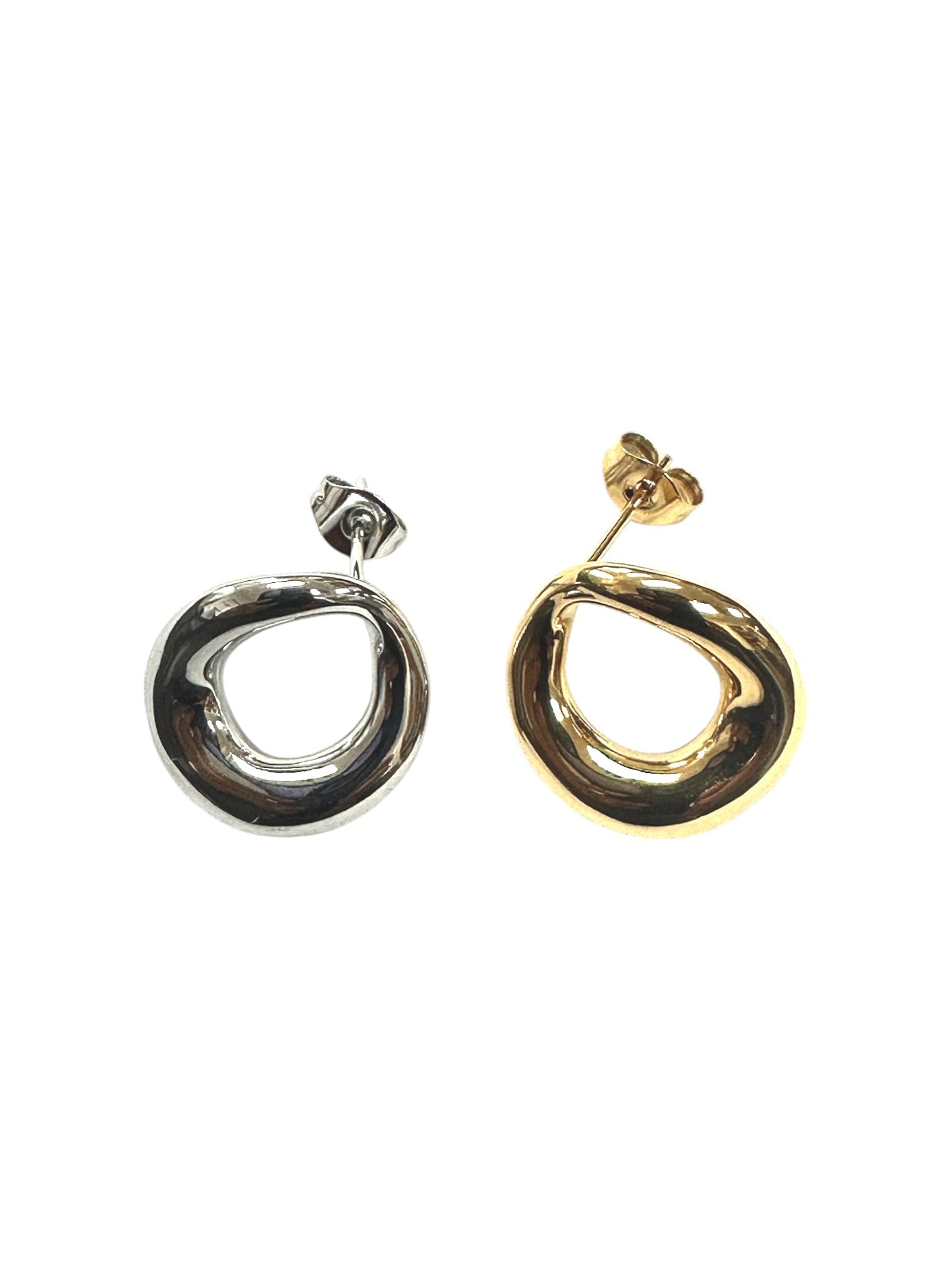 Abstract Circle Earring EA-0374 EA-0375