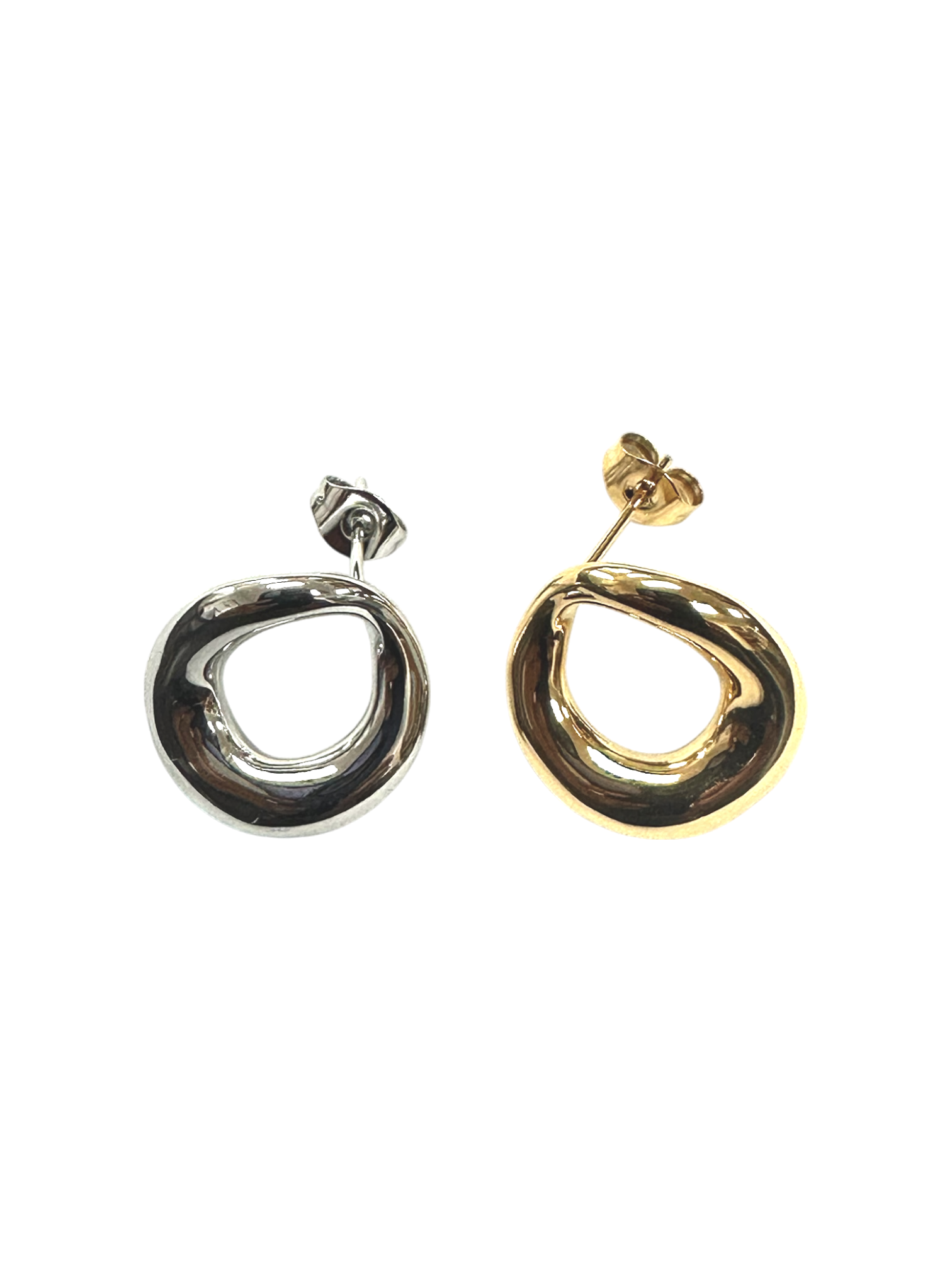 Abstract Circle Earring EA-0374 EA-0375