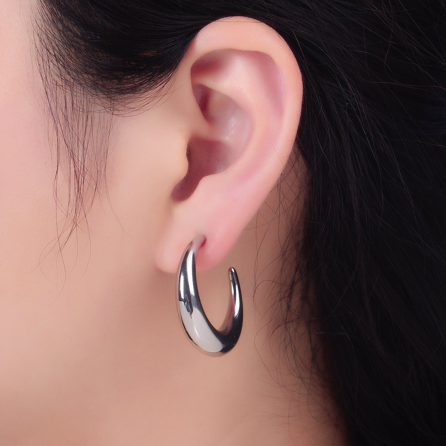 Gold Minimalist Gold or Silver Dainty Posts Earring-00183 Earring-00184