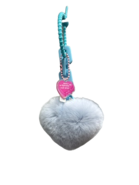 Heart Stuffy Bag Charm BC-21ACCE00001 - BC-21ACC00007