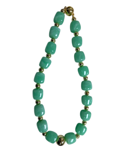 Vibrant Chunky Resin Beaded Necklace NC-2113 NC-2120