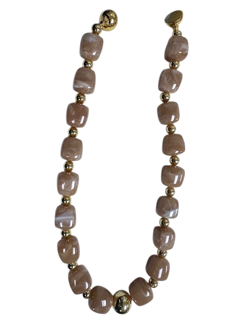 Vibrant Chunky Resin Beaded Necklace NC-2113 NC-2120