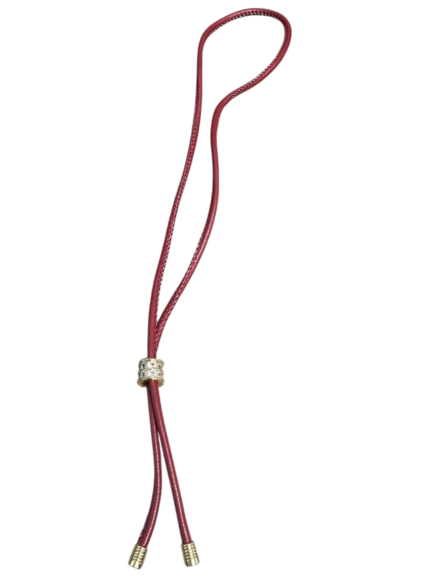Baguette adjustable cord necklace NC-2096 to NC-2101