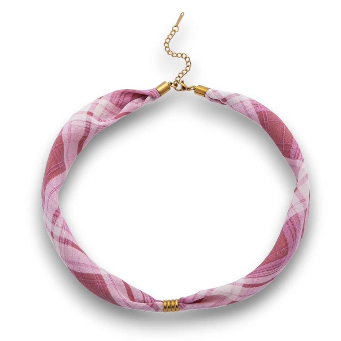 Smooth Faux Silk Scarf necklaces