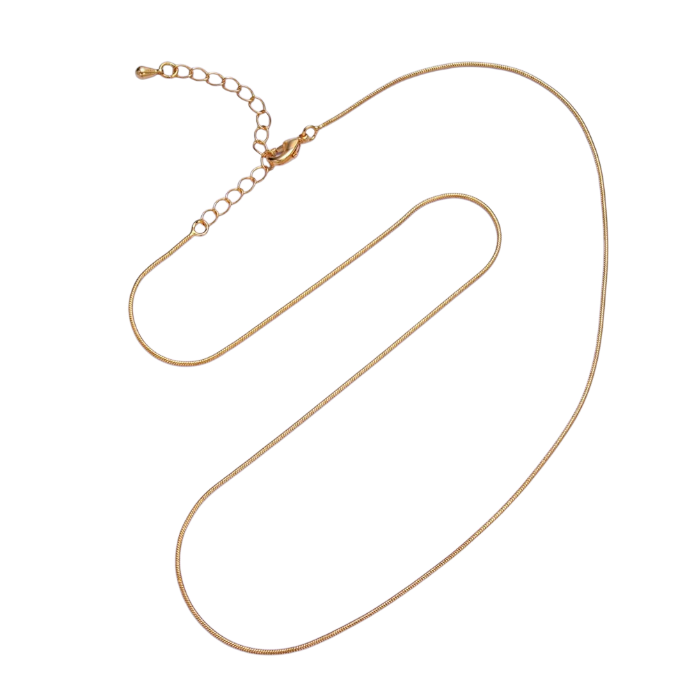 Gold Snake Chain 18 Inch Necklace NC-21WA2470