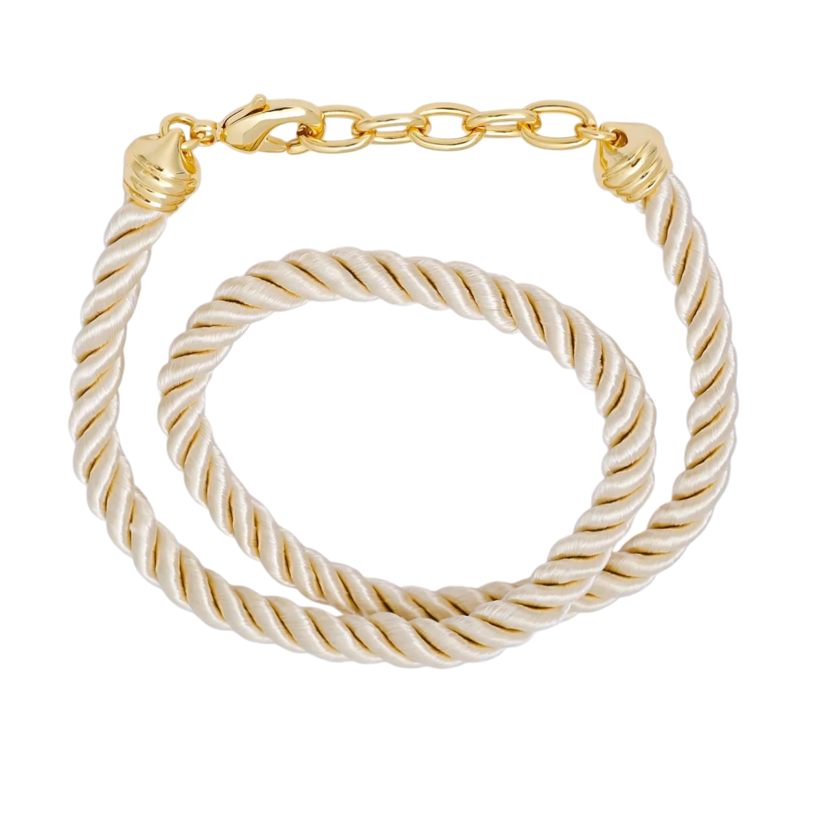 Twisted Braided Cord Chain Necklace NC-21WA2440 NC-21WA3830