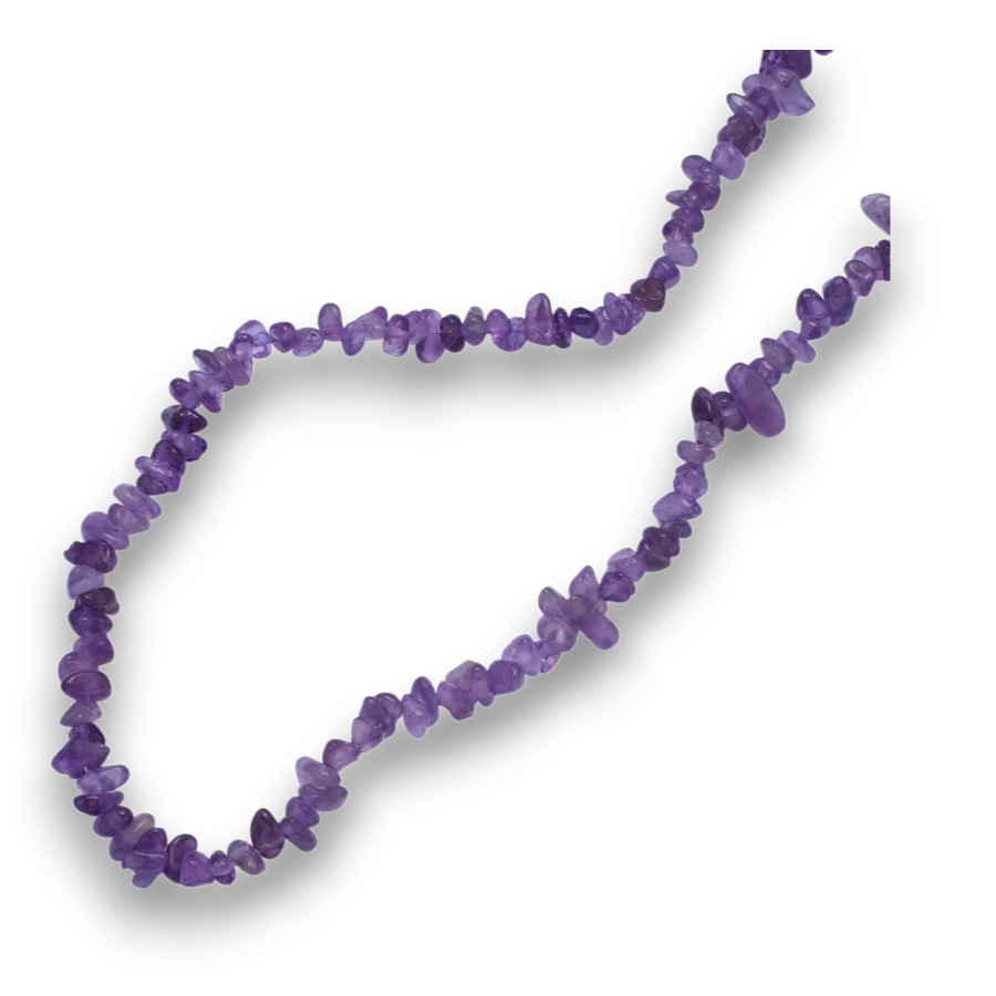 Purple natural Amethyst necklace NC-21WA639