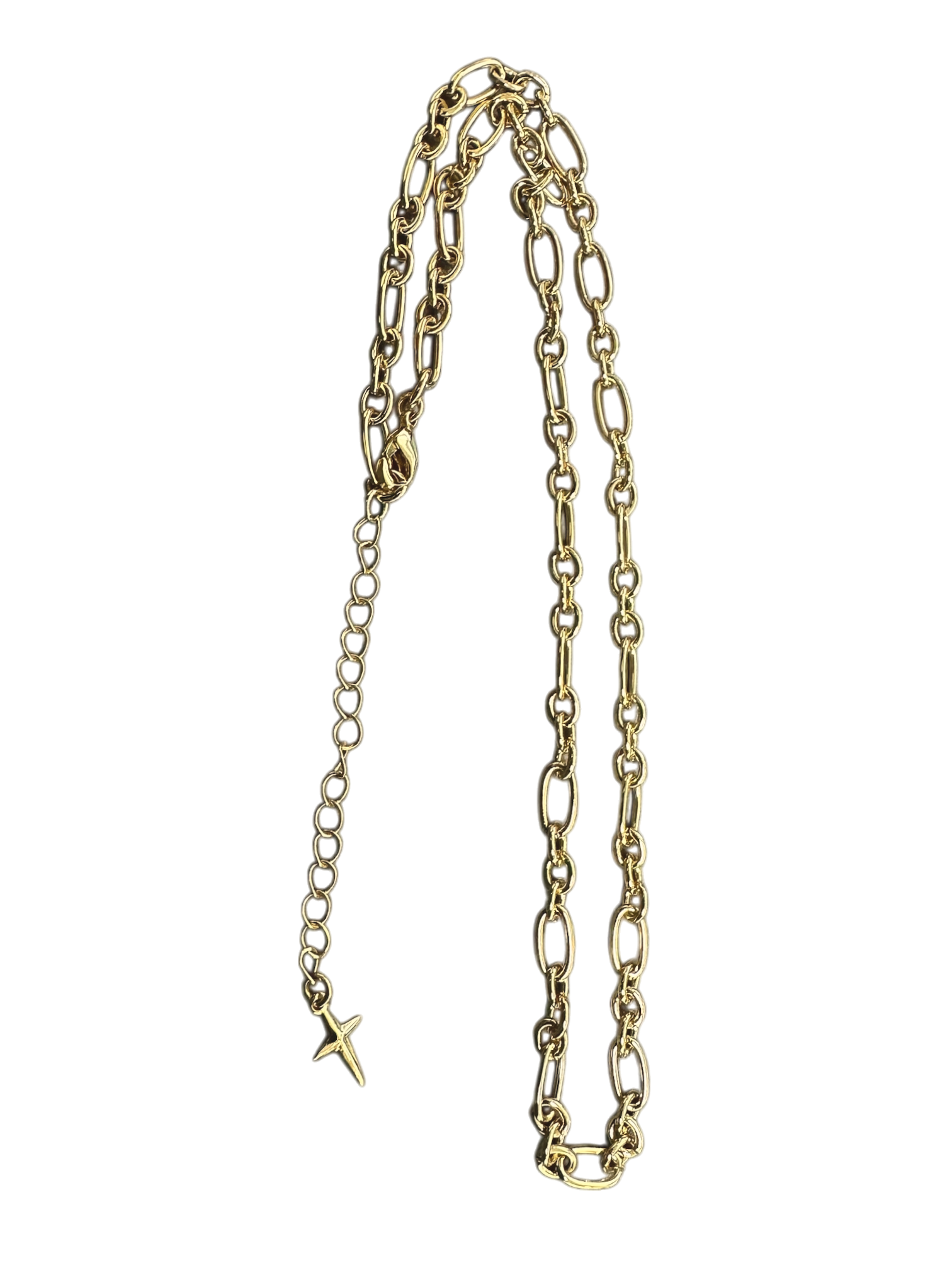 Oval link rolo chain necklace  NC-SJ2210