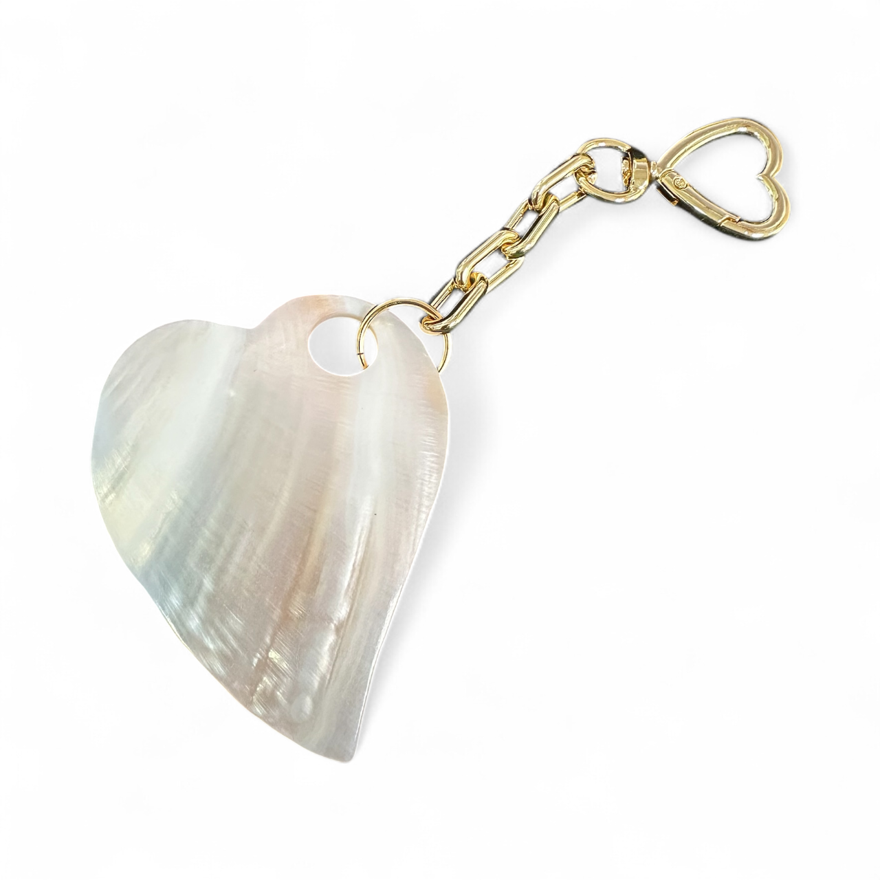 Seashell key chain gold plated clip ✦ BC-1000 BC-1004
