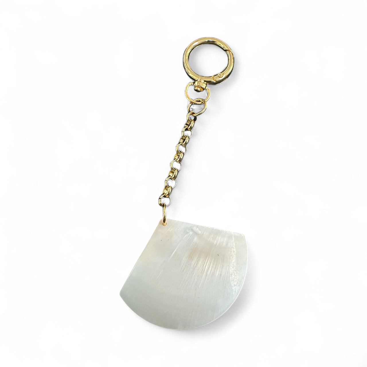 Seashell key chain gold plated clip ✦ BC-1000 BC-1004