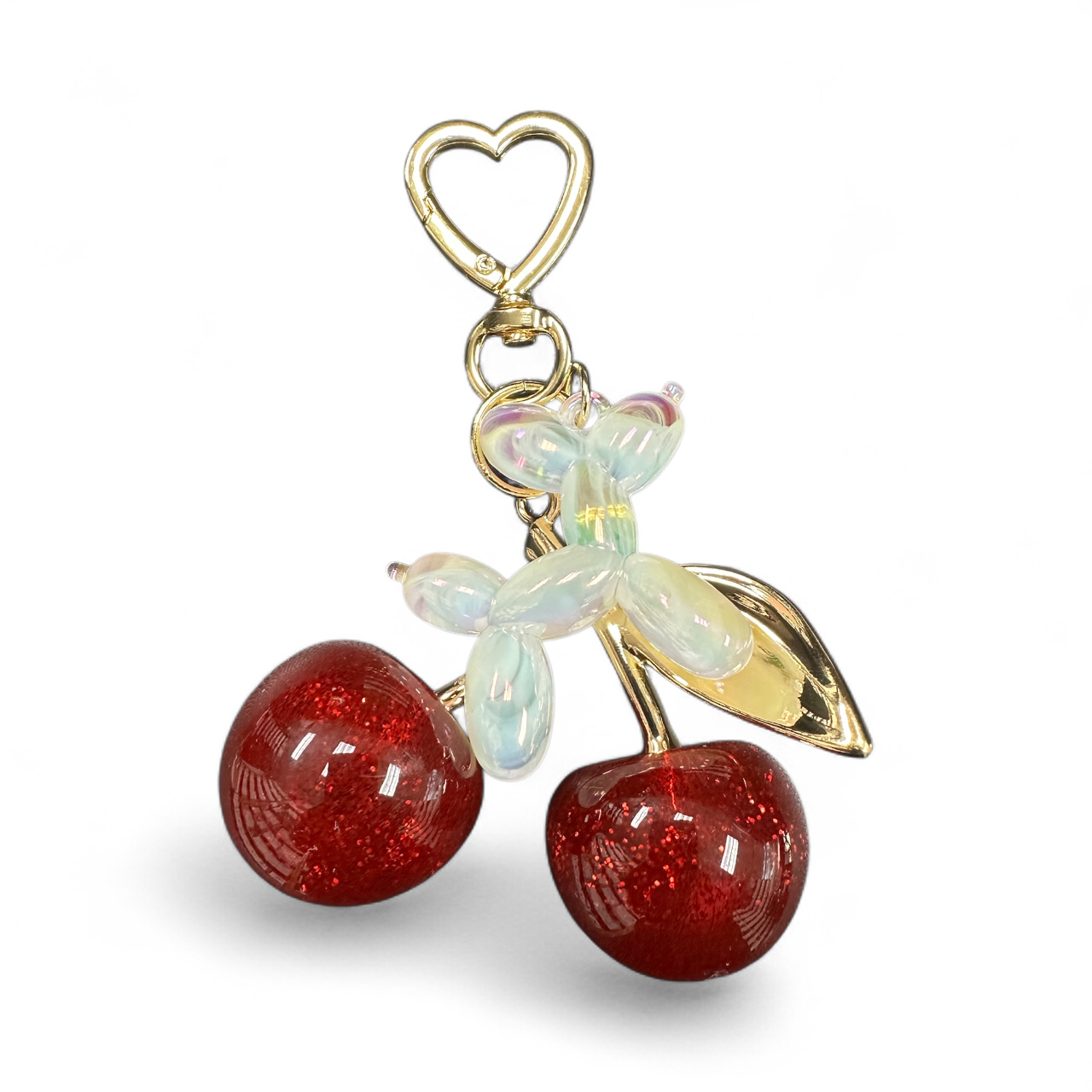 Ballon Iridescent Dog Cherry Bag Charm BC-2004